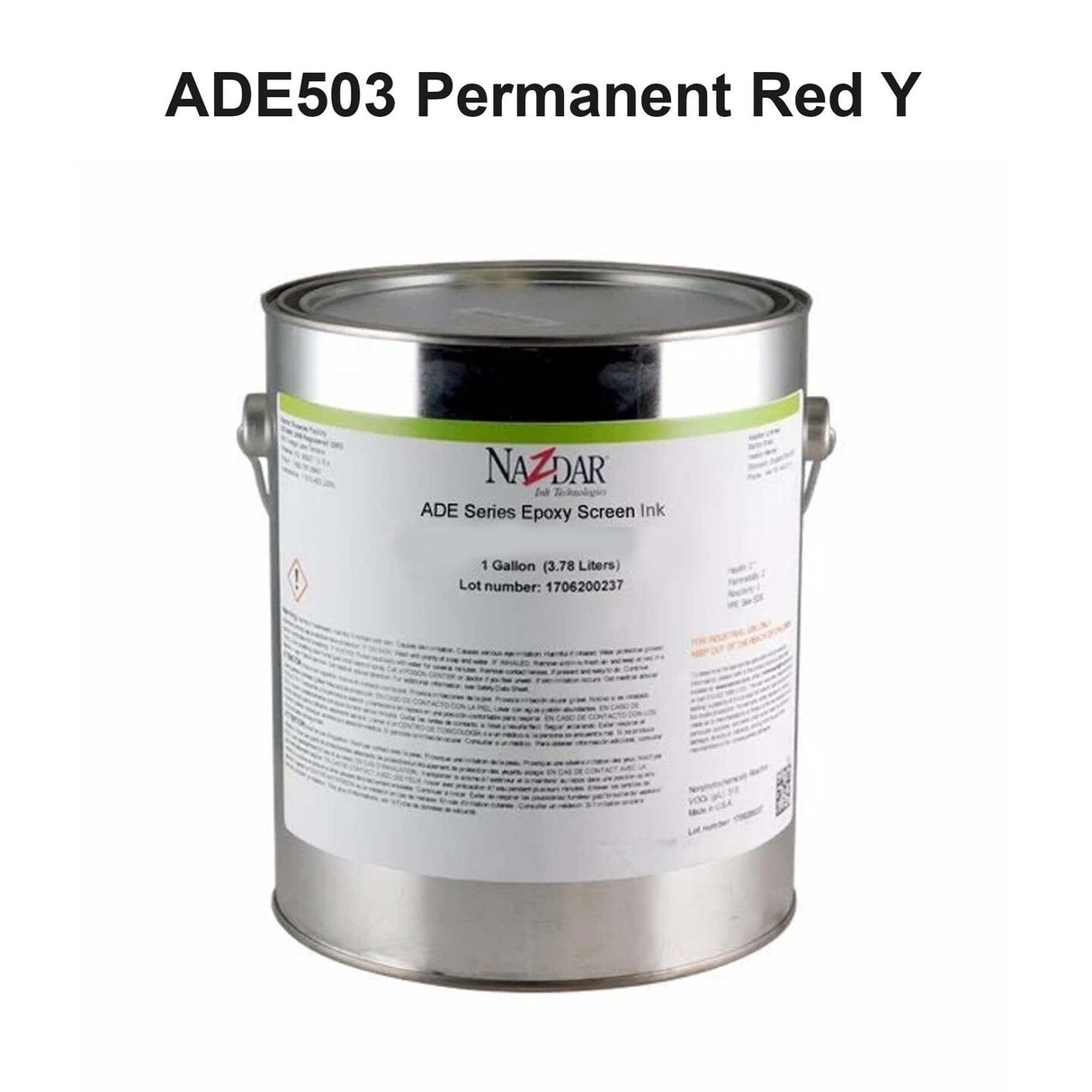 Nazdar ADE Series Epoxy Ink