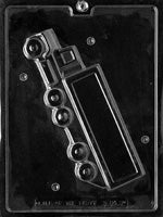 3D Semi Tractor Trailor Truck Chocolate Mold - Side B - LPD084B