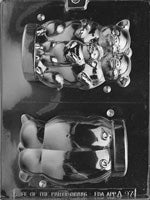 3D Pig Family Chocolate Mold - LPA097