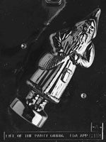 Old Fashioned Santa Chocolate Mold - Front