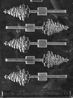 Tree with Gifts Lolly Chocolate Mold - LPC108