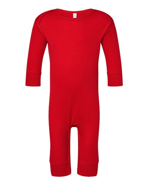 Rabbit Skins Infant Long Legged Baby Rib Bodysuit