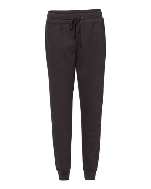 Women's Cotton Blend Athletic Fleece Joggers with Ribbed Cuffs