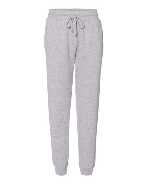 Women's Cotton Blend Athletic Fleece Joggers with Ribbed Cuffs