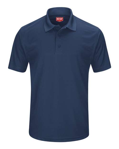 Red Kap Men's Short Sleeve Performance Knit Pocketless Core Polo