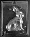 3D Sitting Bunny Chocolate Mold - Side B