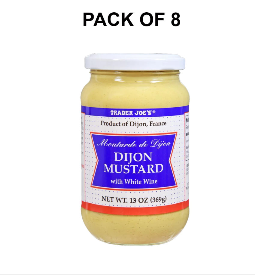 Trader Joe’s Dijon Mustard with White Wine - Flavorful & Versatile Snack