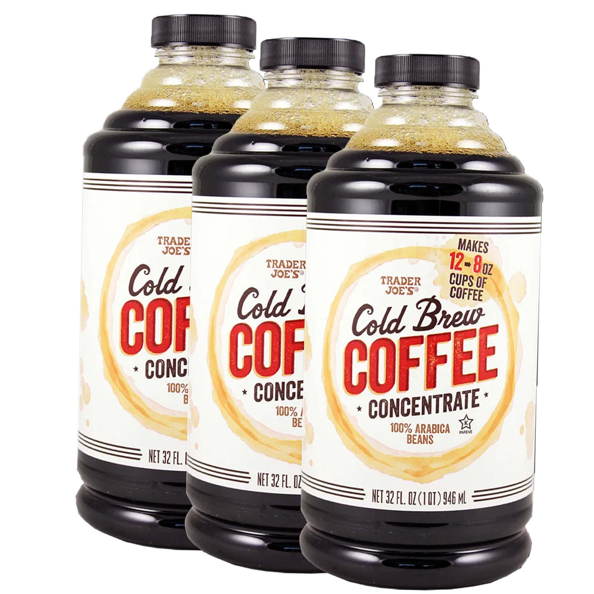 ট্রেডার জো'স কোল্ড ব্রিউ কফি কনসেনট্রেট | ৩২ ফ্লু আউন্স