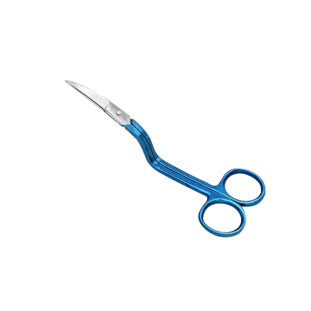 Embroidery Scissors 6" True Left Handed Double Curved