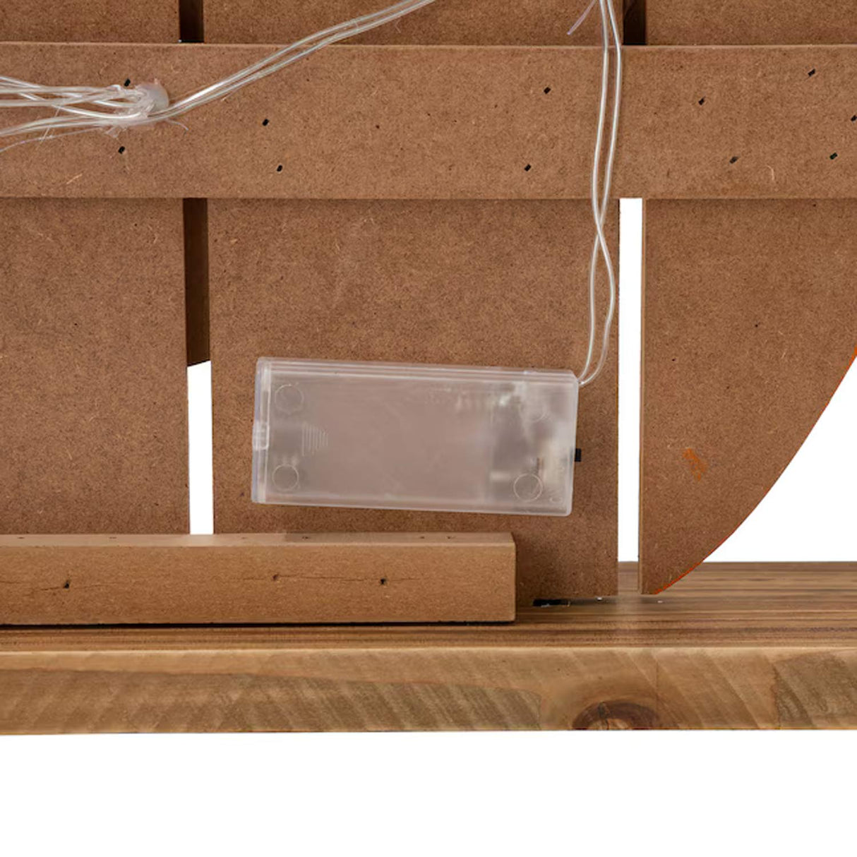 2.48ft Glitzhome Oversized Lighted Jack-o-Lantern Halloween Decoration Sign