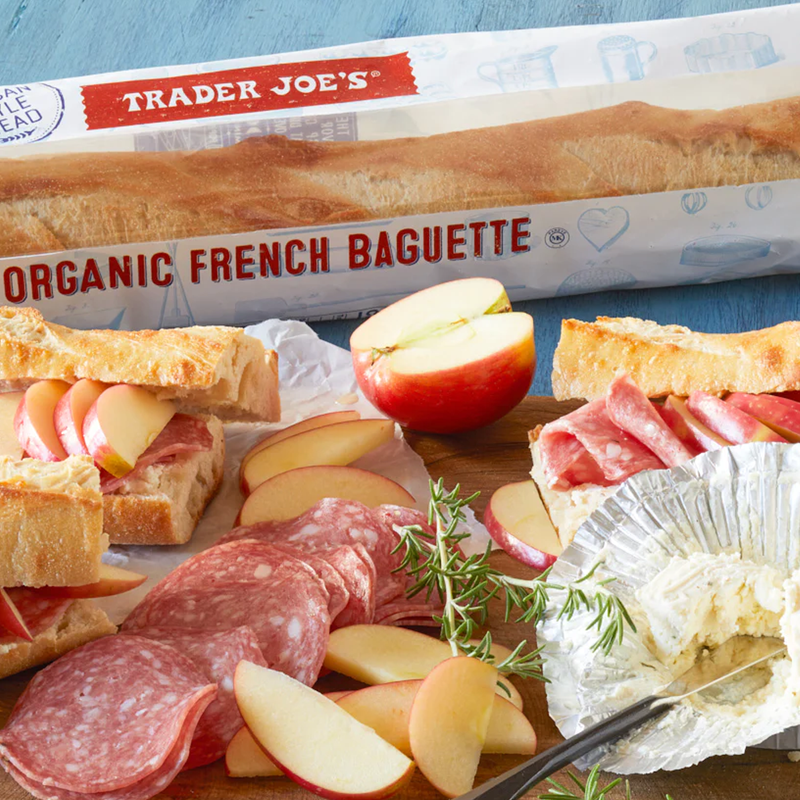Trader Joes Organic French Baguette 11.5 Oz