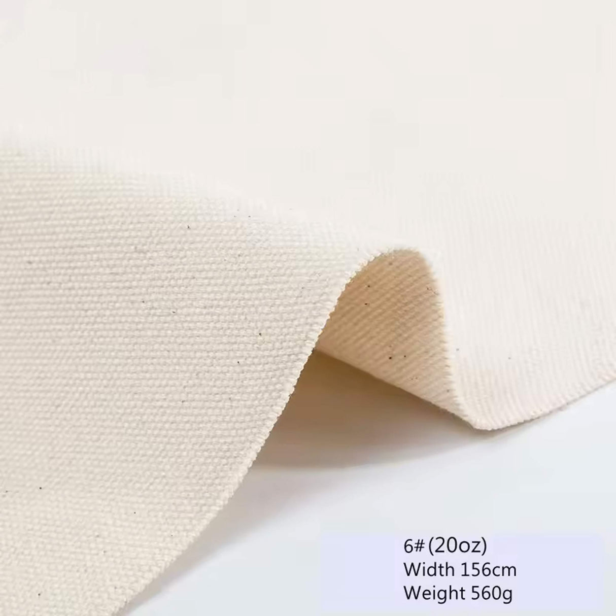 Primary Color 100% Cotton Canvas Fabric By Half Meters For Sewing Sofa Cover DIY Bags Cloth Material W300073