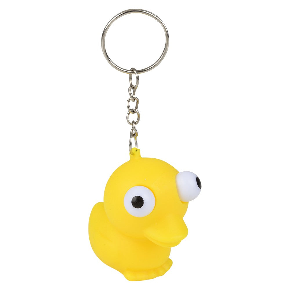 Animal Popping Eye Keychain (1 DZ)