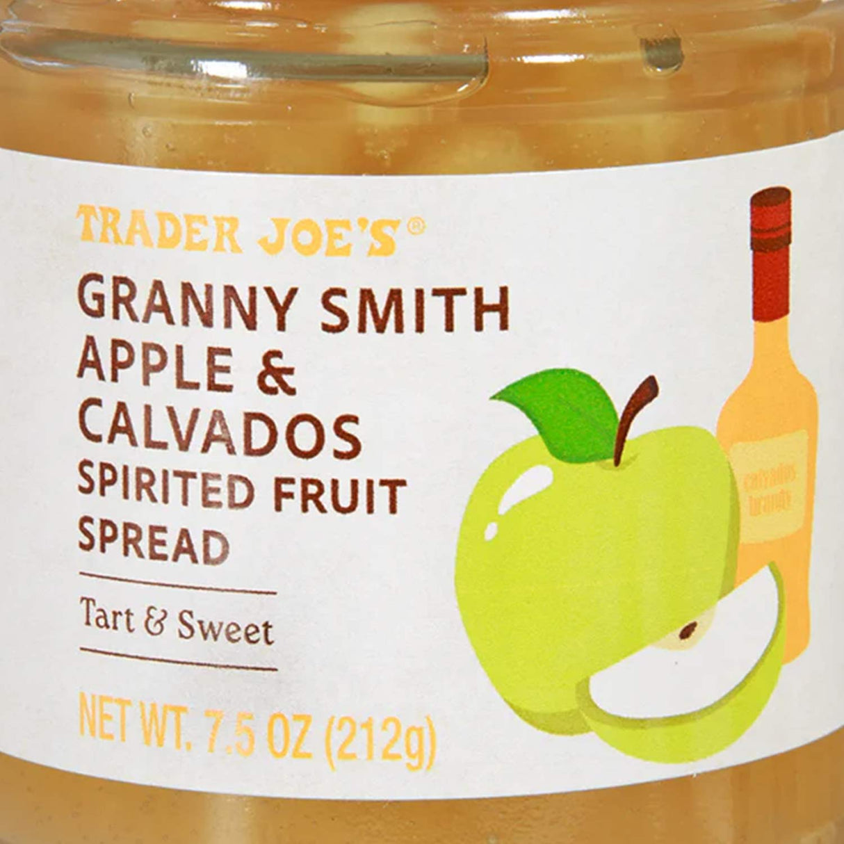 Granny Smith Apple & Calvados Spirited Fruit Spread 7.5 Oz