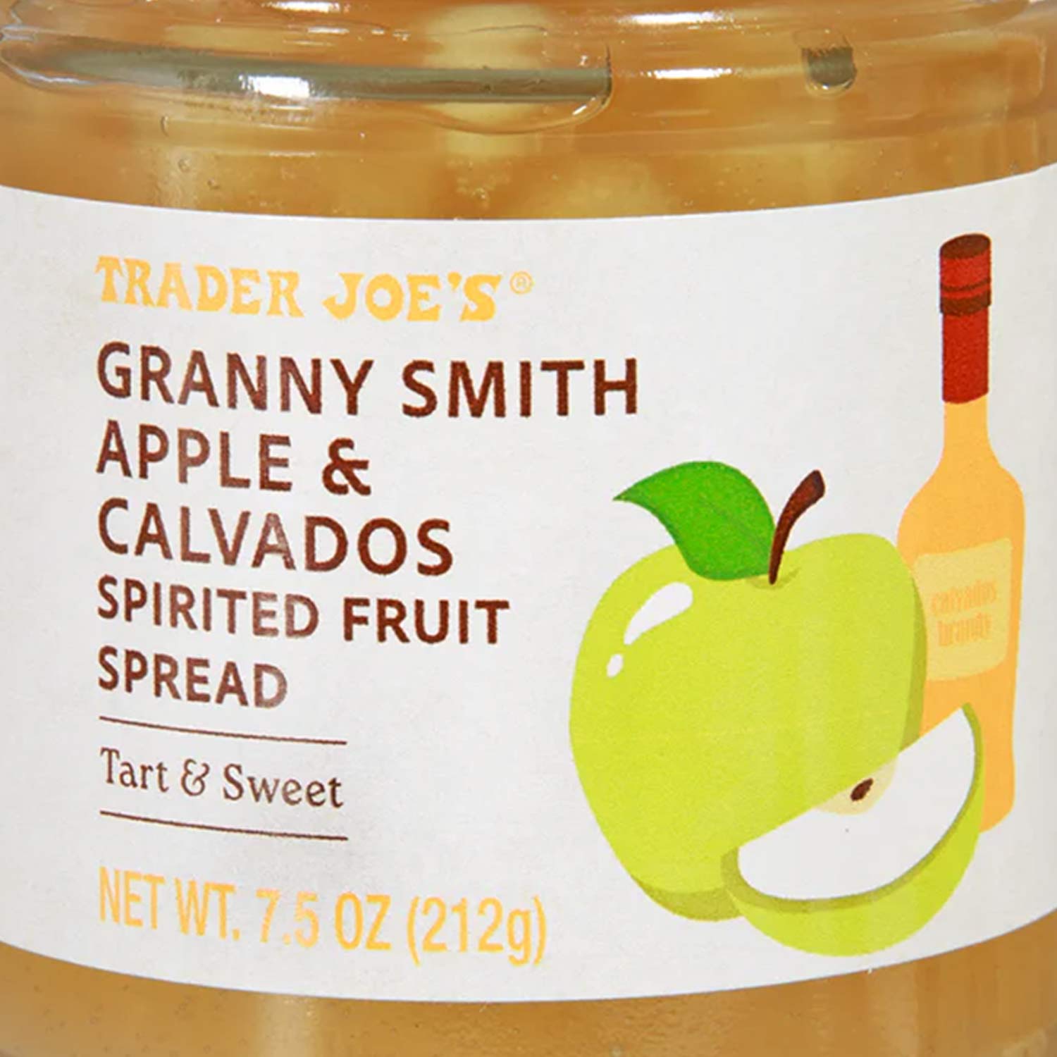 Granny Smith Apple & Calvados Spirited Fruit Spread 7.5 Oz