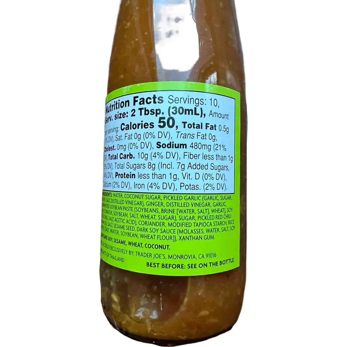 Thai Sweet Ginger Sauce 8 oz