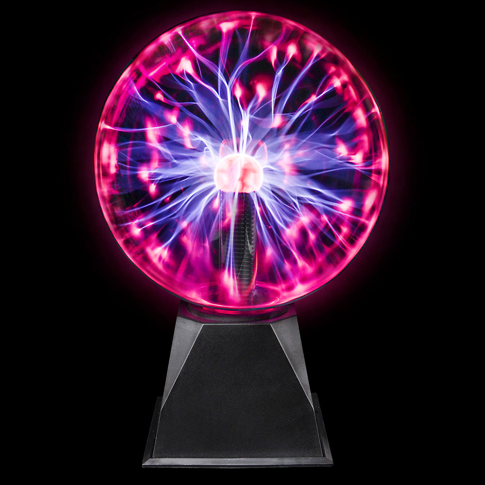 Plasma Ball Lamp 8" Red