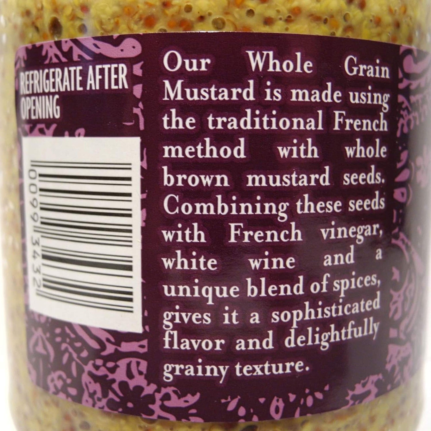 Whole Grain Dijon Mustard 8 oz