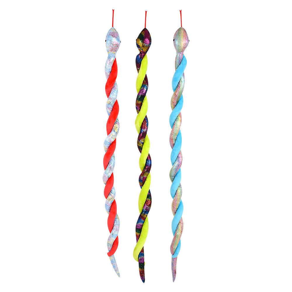 Twisty Snake Metallic Plush Assortment B (1 PC)