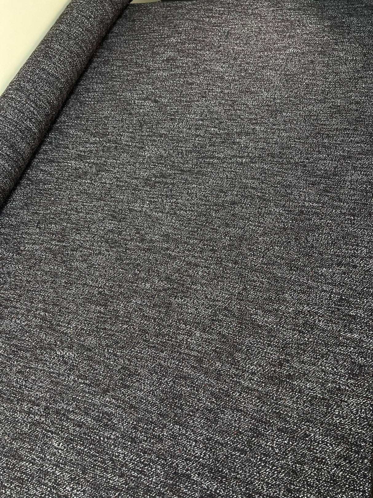 Cotton Tweed Melange RedGray