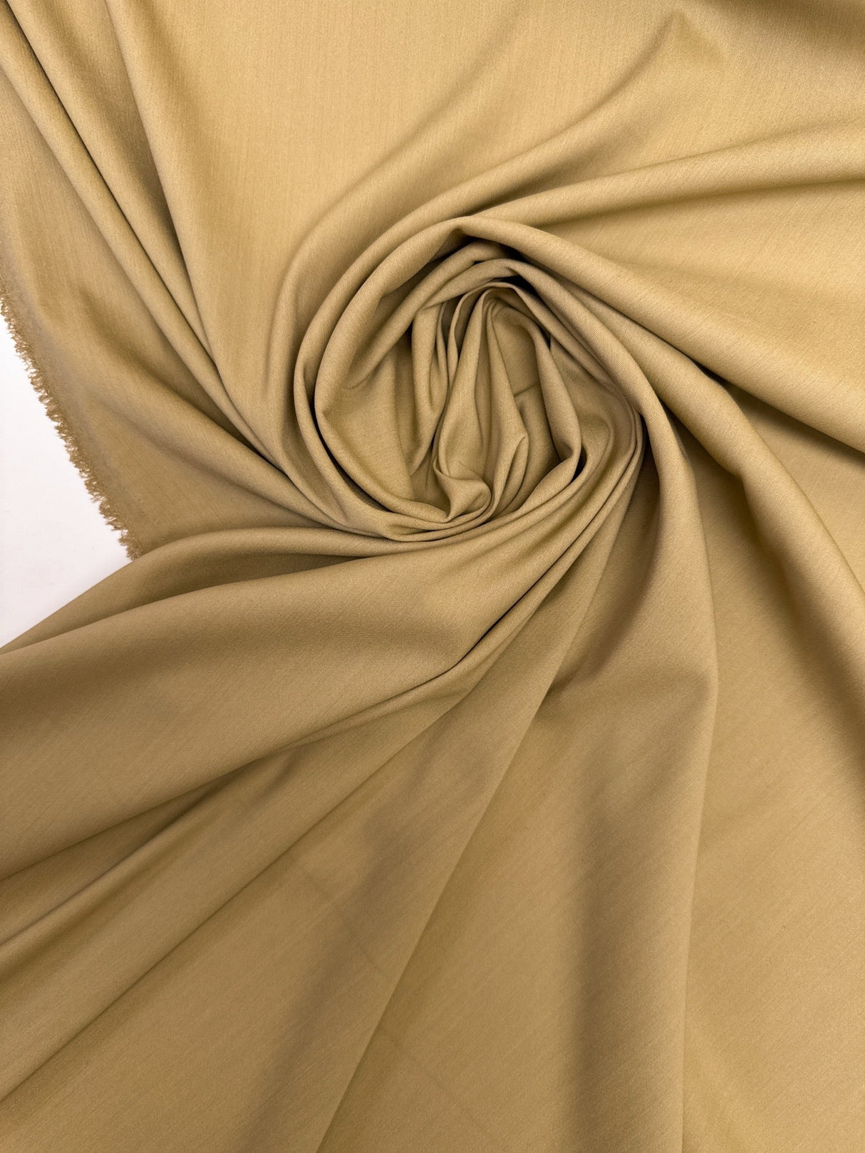 Wool Elastane Suit Fabric Beige