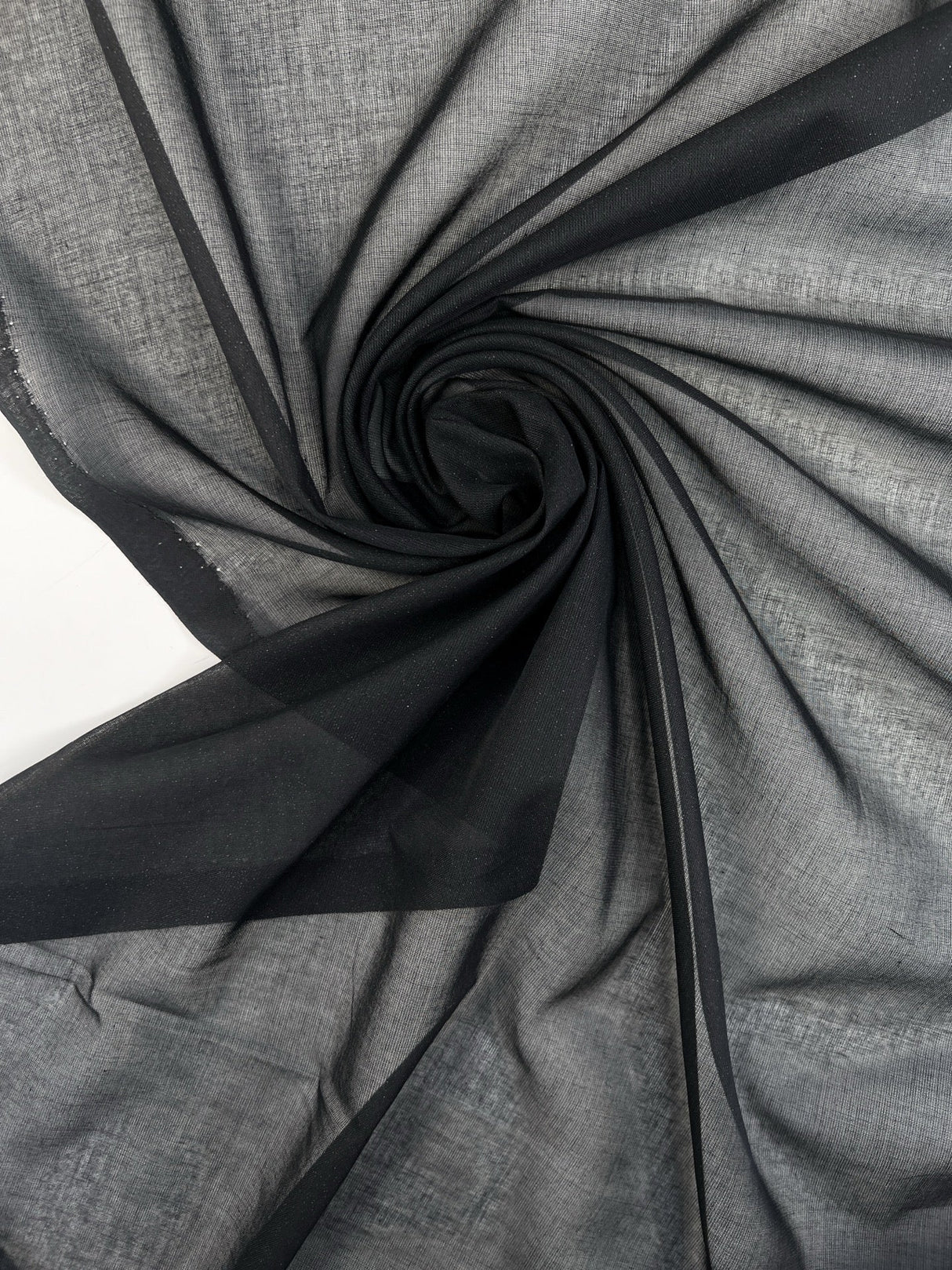 Black Cotton Interlining Fabric