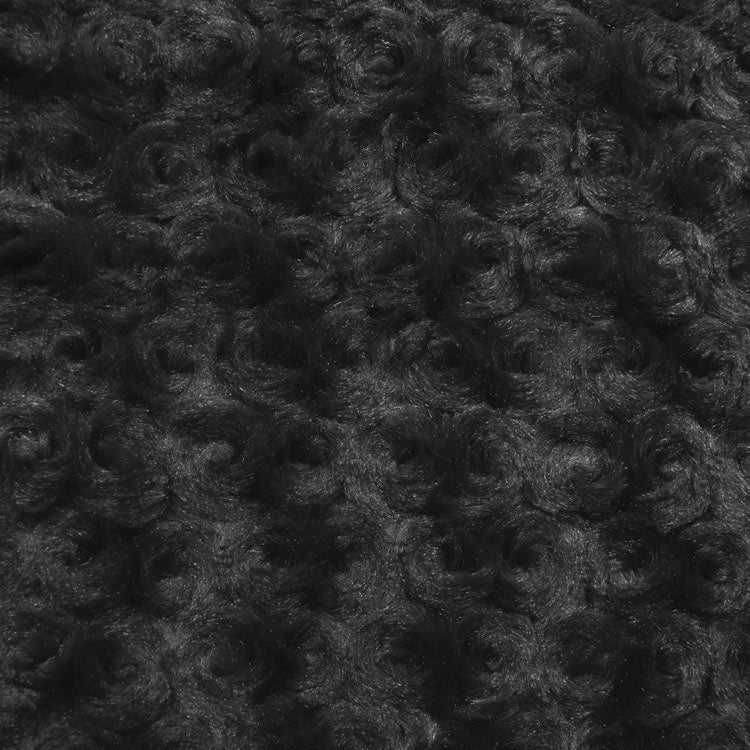 Faux Fur Fabric Swirl Rosebud 60" Wide