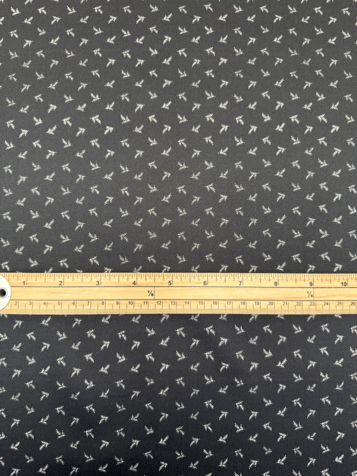 Cotton Sateen Paisley Black White