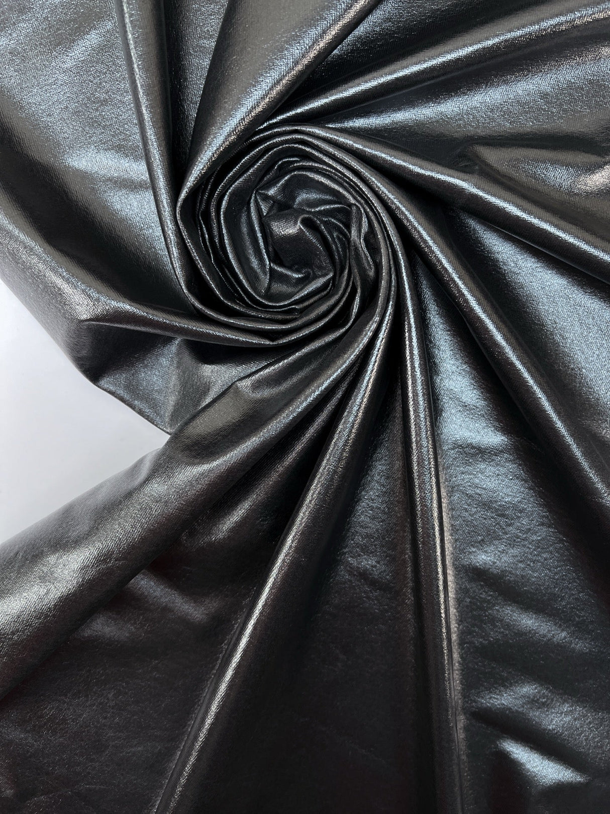 Black Cotton Knitted Fabric