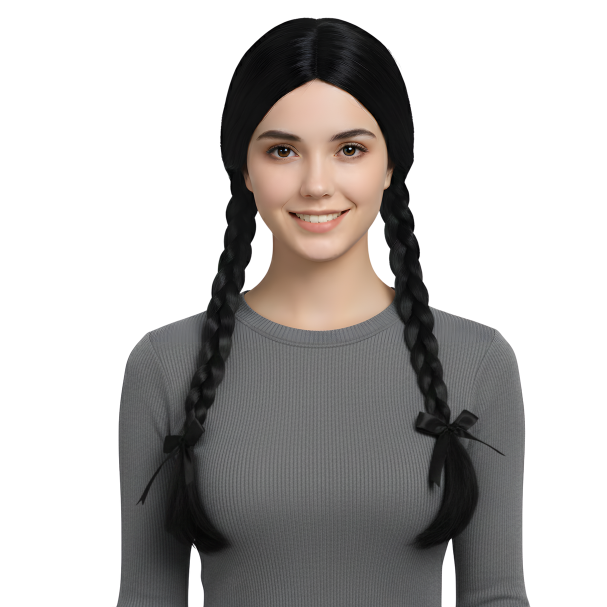 Pigtails Costume Wig