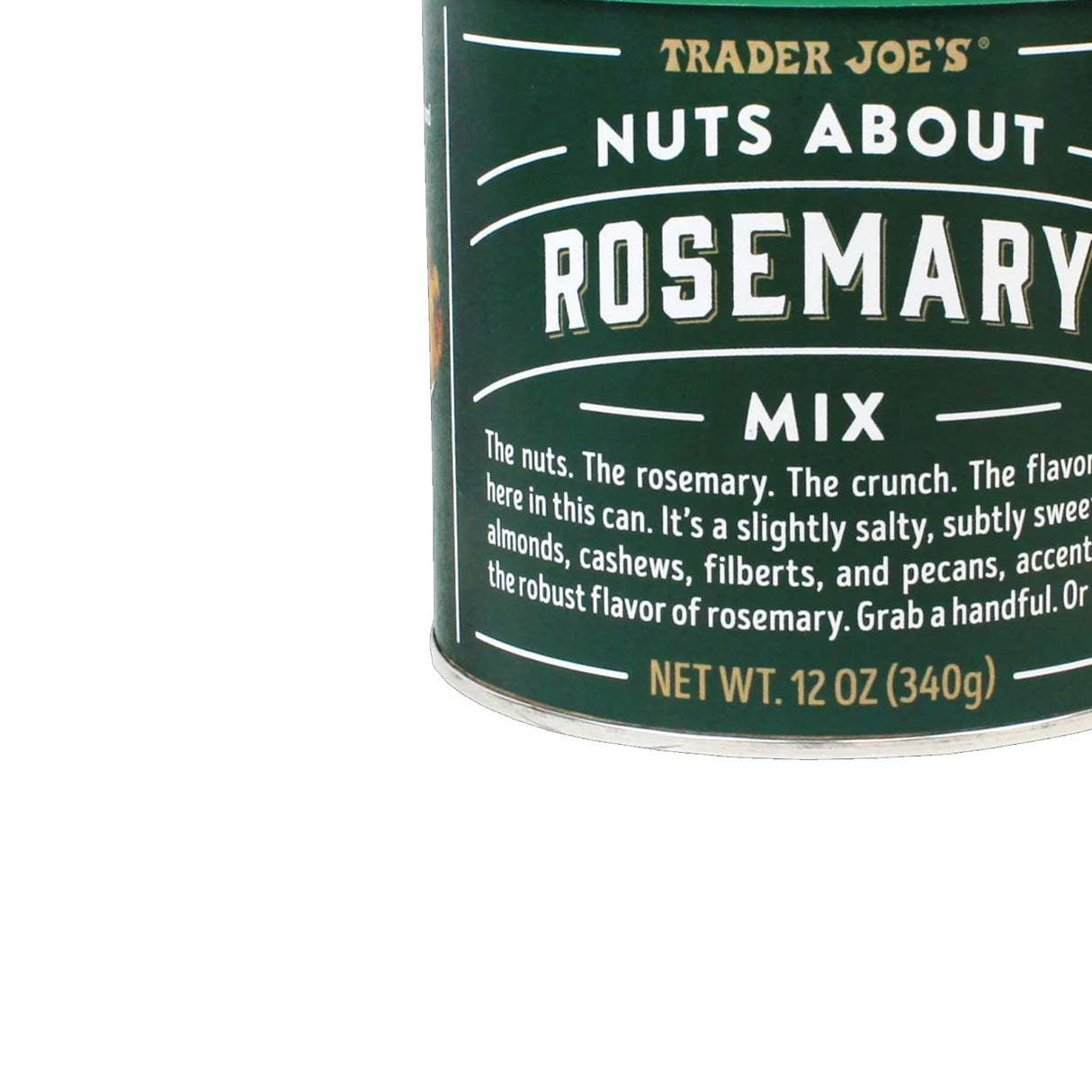 Trader Joe's Nuts About Rosemary Herbed Snack Mix 12 Oz