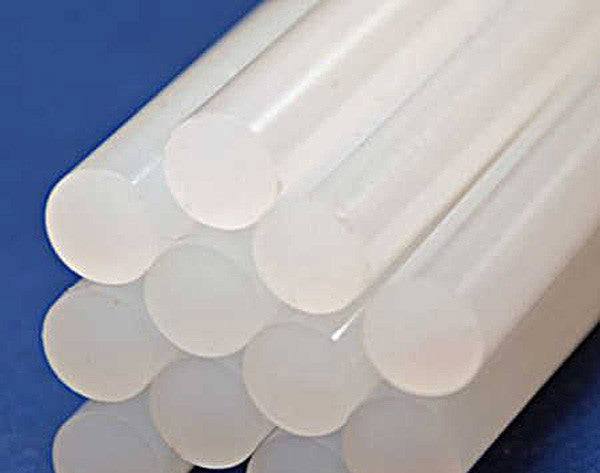 7/16" Diameter 10" Long Hot Melt Clear Glue Sticks - Bulk Pack of 22 Pounds