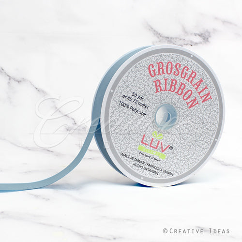 7/8" Grosgrain Ribbon - 50 Yards (Celadon)