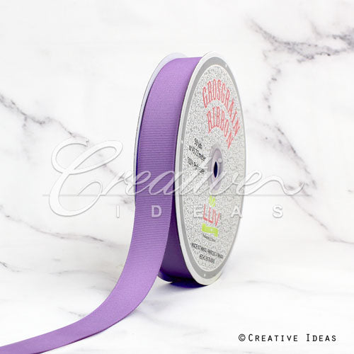 7/8" Grosgrain Ribbon - 50 Yards (Lavender)