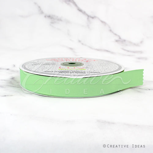 7/8" Grosgrain Ribbon - 50 Yards (Mint Green)