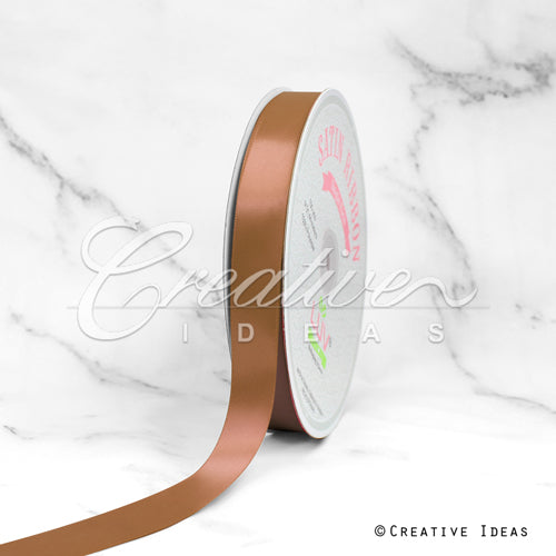 7/8" Single Face Satin-100 Yds (Acorn)