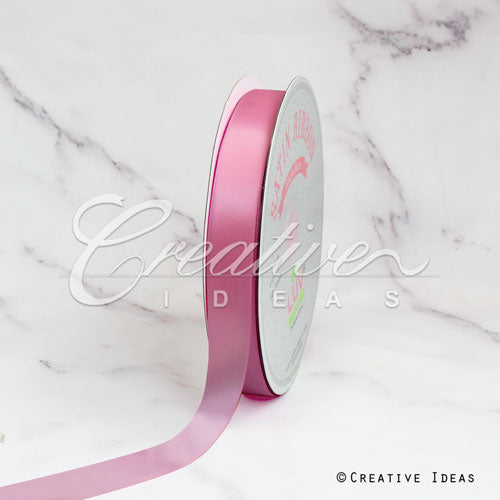 7/8" Single Face Satin Ribbon - 100 Yards (Colonial Rose)