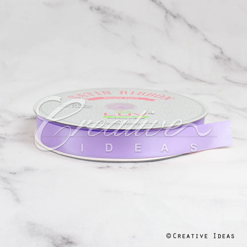 7/8" Single Face Satin Ribbon - 100 Yards (Iris)