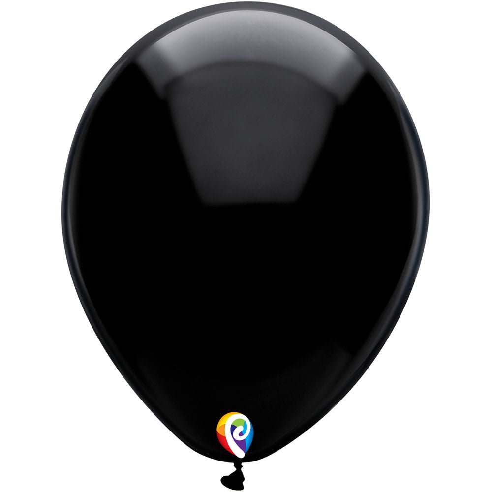 Black Latex Balloons 7 Inch