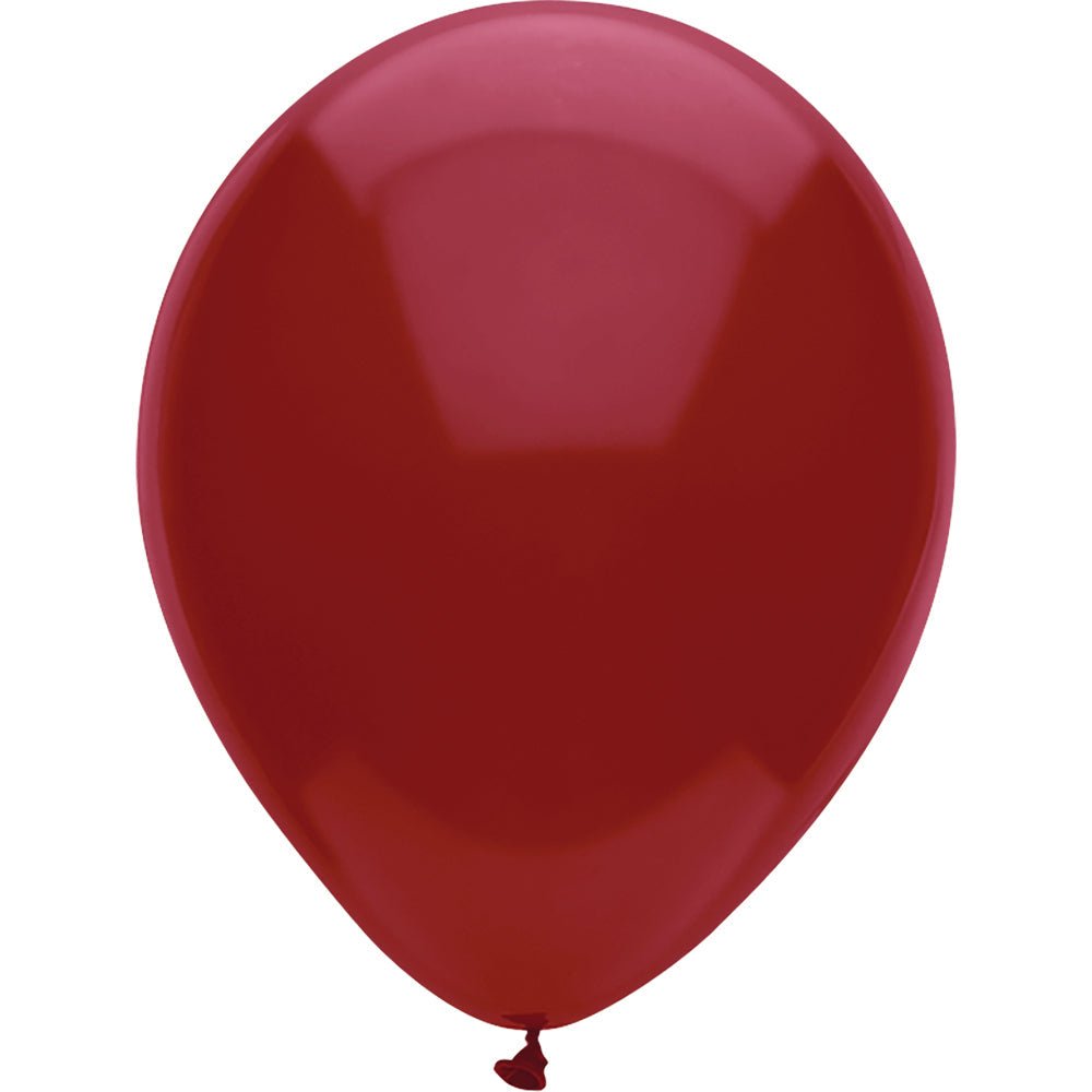 Latex Balloons Burgundy 7 Inch