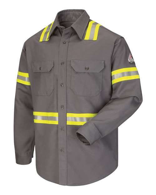 Bulwark Men's Enhanced Visibility Uniform Shirt