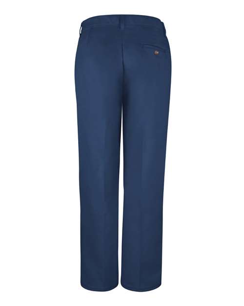 Red Kap Women's Plain Front Cotton Pants