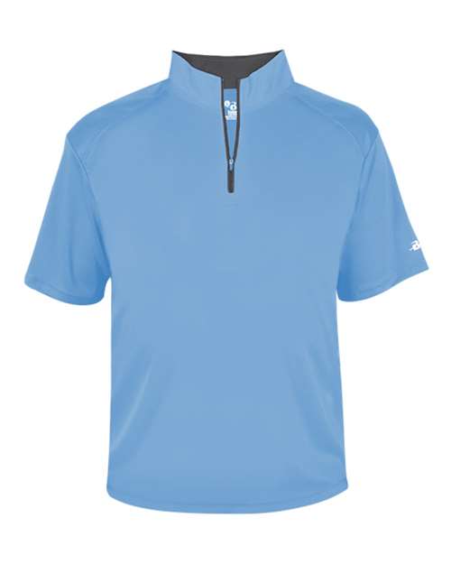 Badger Men's B-Core Short Sleeve Quarter-Zip