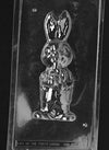 3D Jumbo Boy Bunny w/Carrot Chocolate Mold - Front - LPE306A