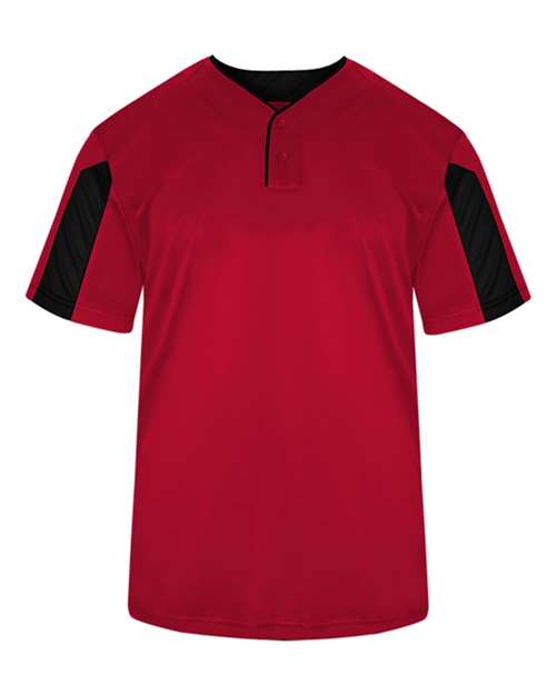 Striker Placket Crewneck Short Sleeve Tee