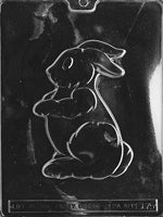 Standing Bunny Chocolate Mold