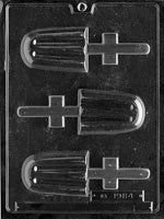 Rounded Ice Cream Lolly Chocolate Mold - LPIC004