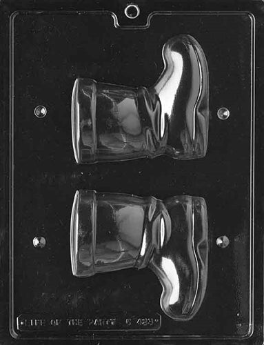 3D Medium Santa Claus Boot Chocolate Mold