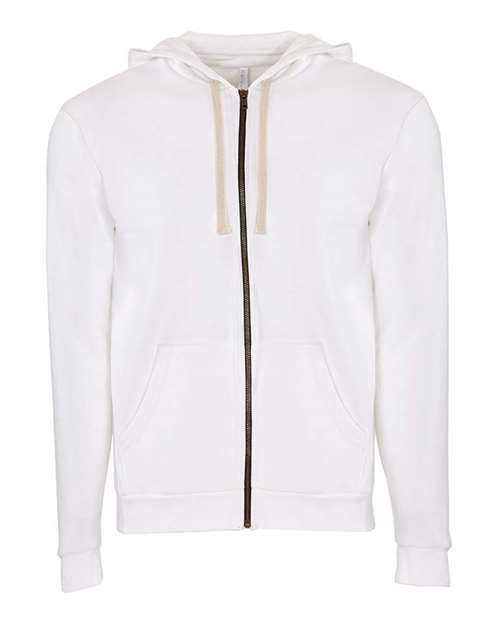 Next Level Unisex Santa Barbara Full-Zip Hoodie Sweatshirt