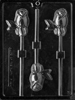 থ্রিডি রোজ ললি চকোলেট মোল্ড